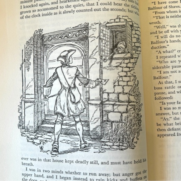 VINTAGE Kidnapped by Robert Louis Stevenson - 1949 Edition - Classic Books - Picture 8 of 16